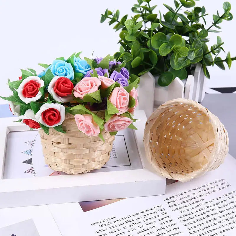 Handmade Bamboo Garden Flower