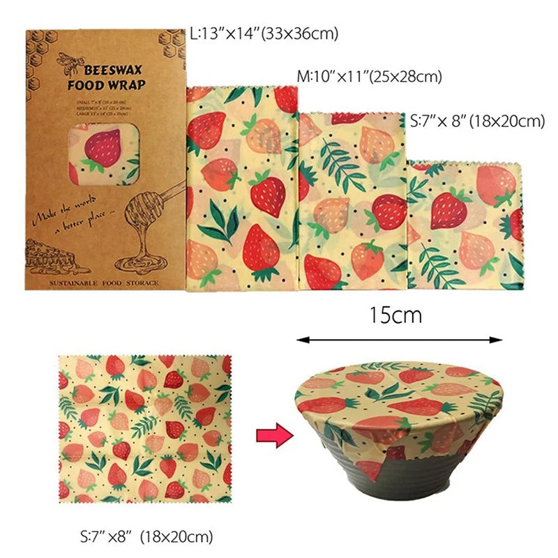 Beeswax Cloth Wrap Food