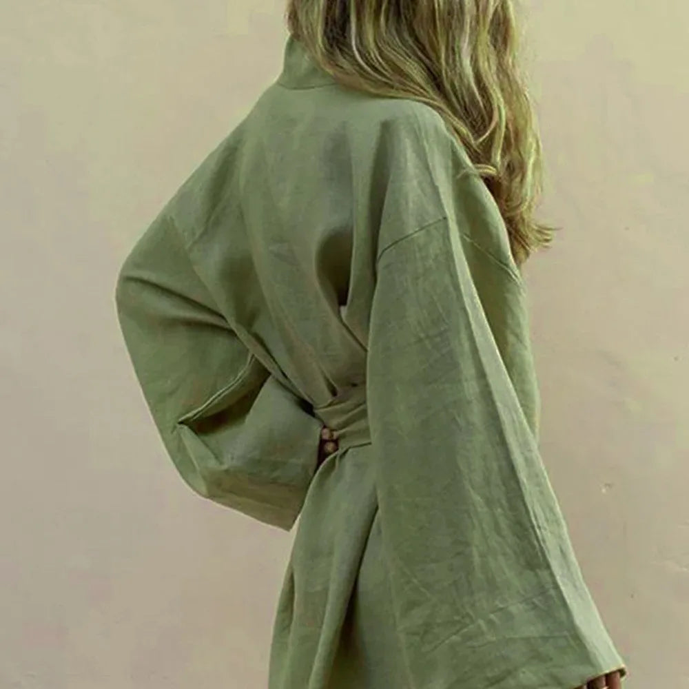 Kimono Dress Linen