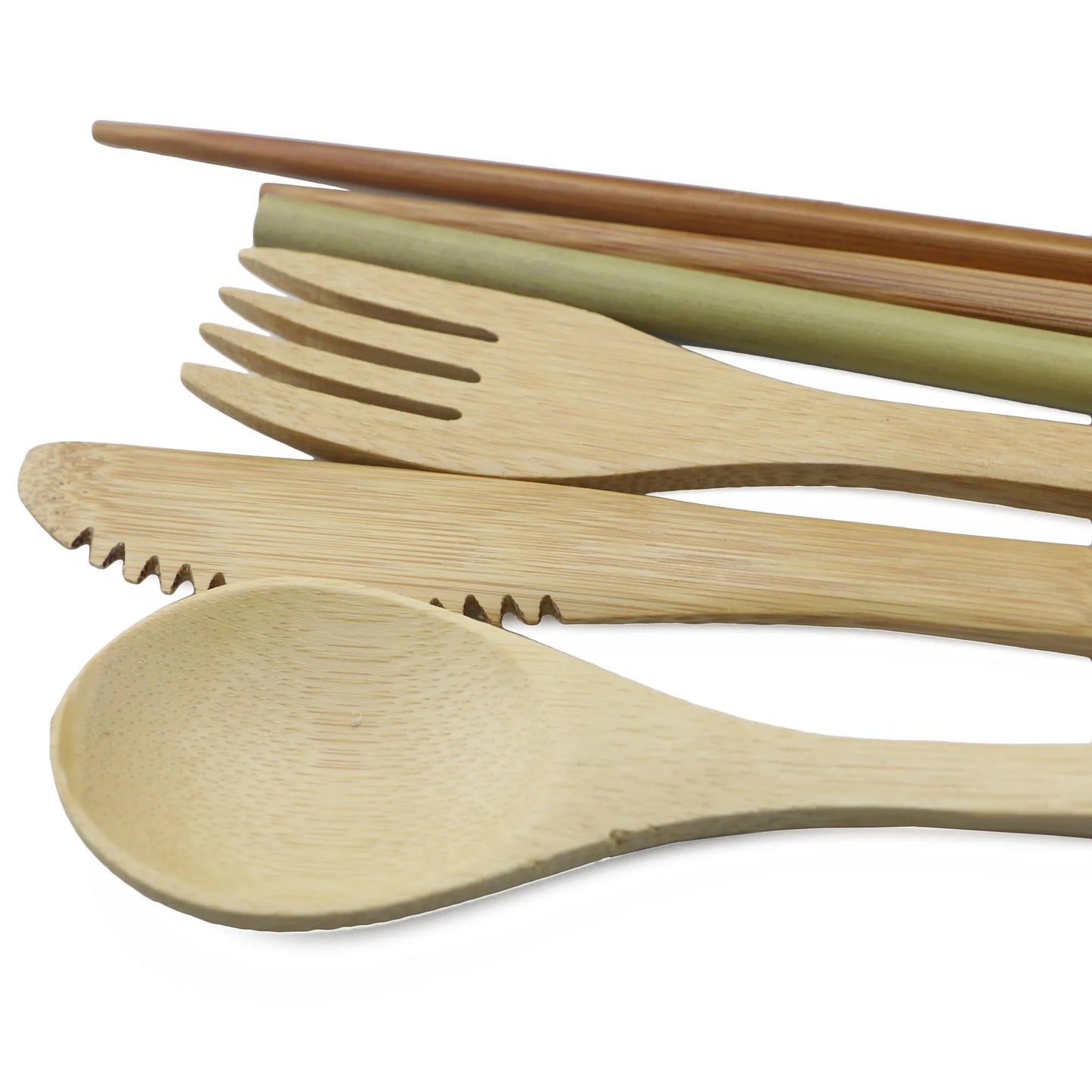 Eco-Friendly Wooden Dinnerware Set Portable