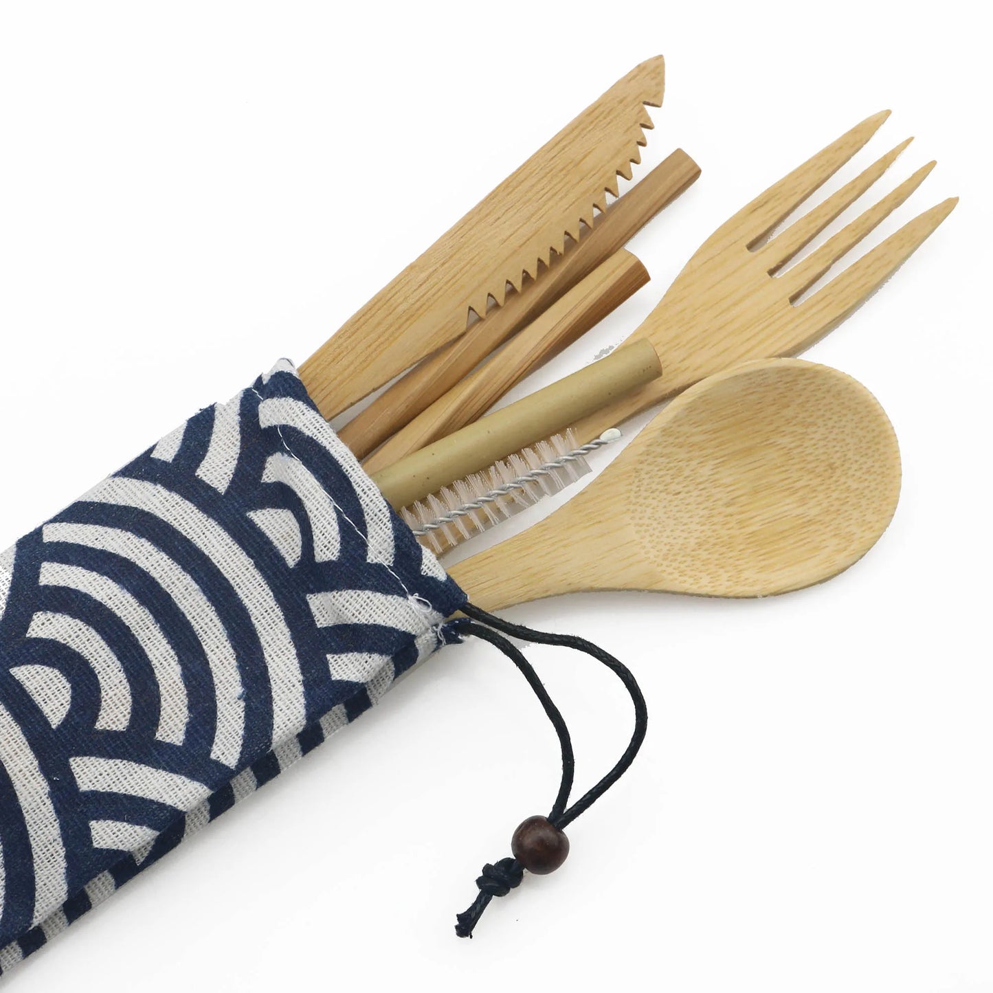 Eco-Friendly Wooden Dinnerware Set Portable