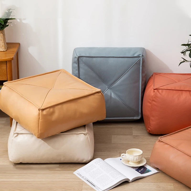 Pouf Ottoman Meditation Cushion Cover