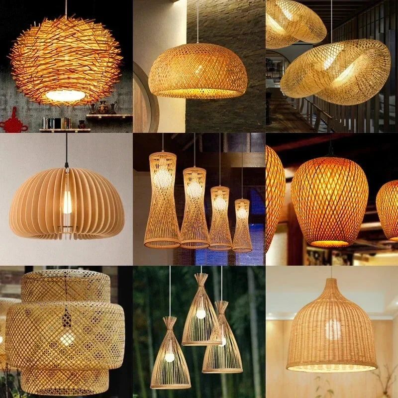 Modern  Bamboo Lamp