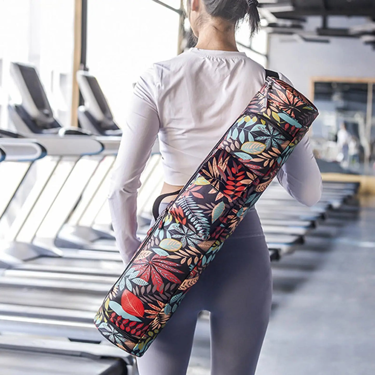 Printed Gym Backpack