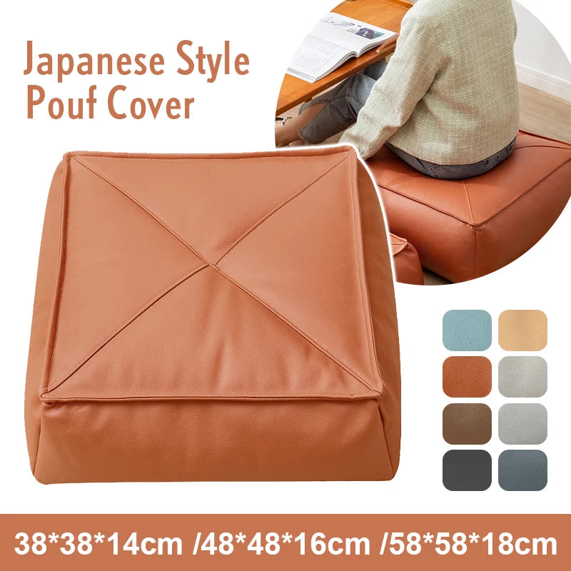 Pouf Ottoman Meditation Cushion Cover