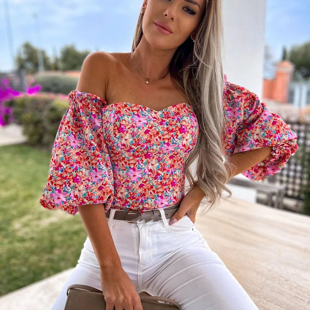 Floral casual Blouse