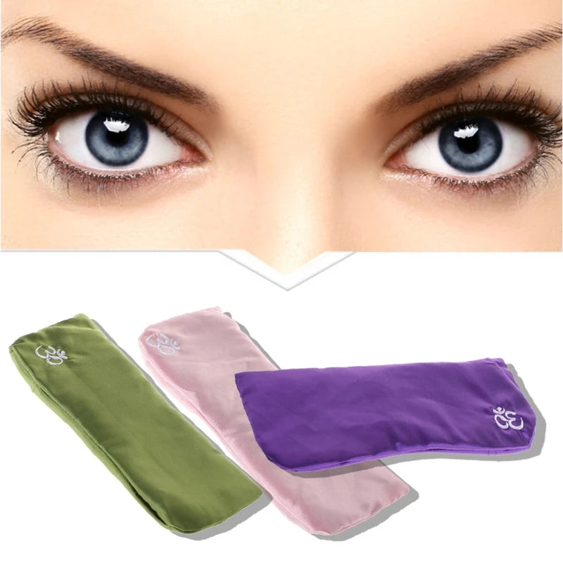 Yoga Eye Pillow Silk avender Relaxation Mask Aromatherapy