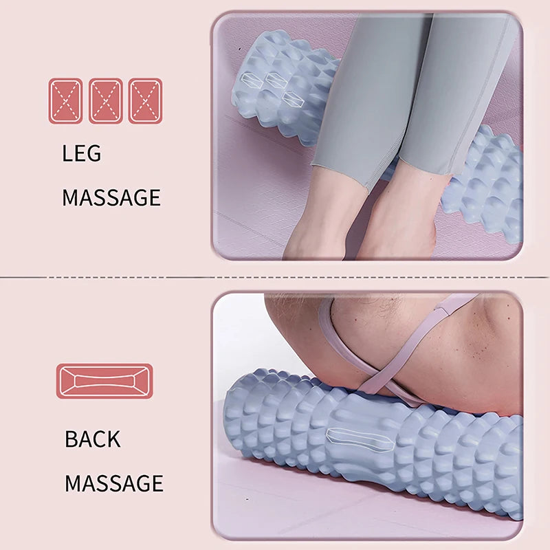 Back Foam Roller for Back Pain Relief & Muscle Recovery in Legs & Arms