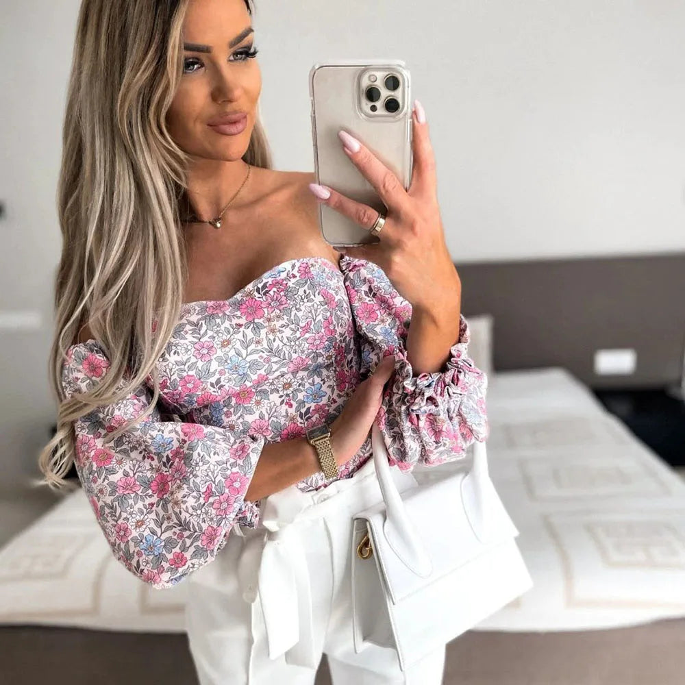 Floral casual Blouse