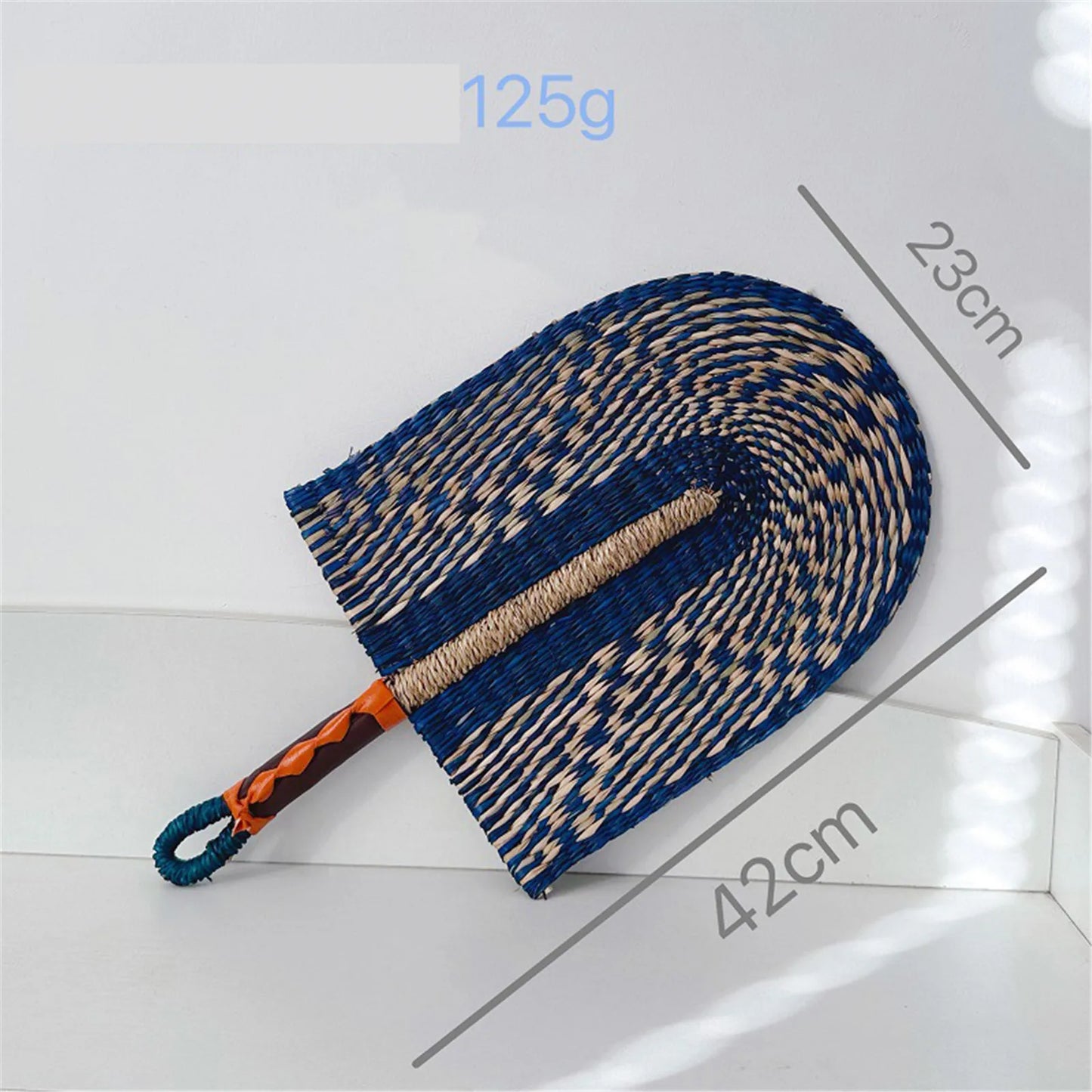 Woven Straw Fan Cooling Grass