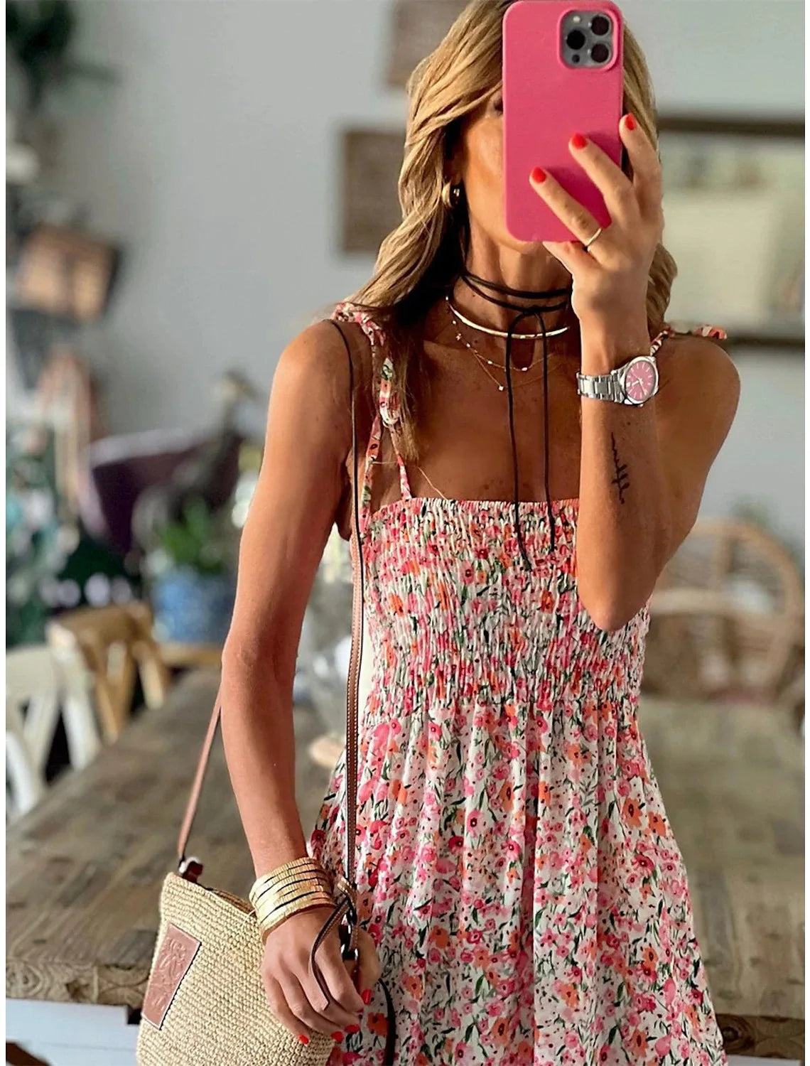 Maxi Dress Elegant Floral