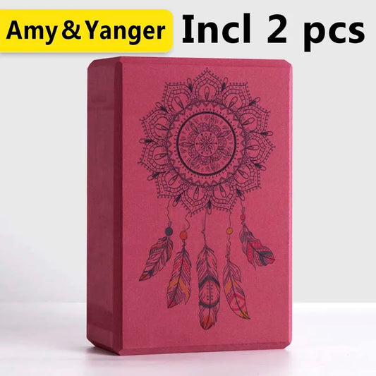 2pcs yoga block