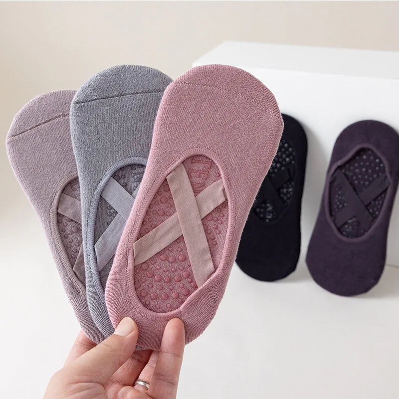 Yoga Socks  Cotton Silicone Non-slip