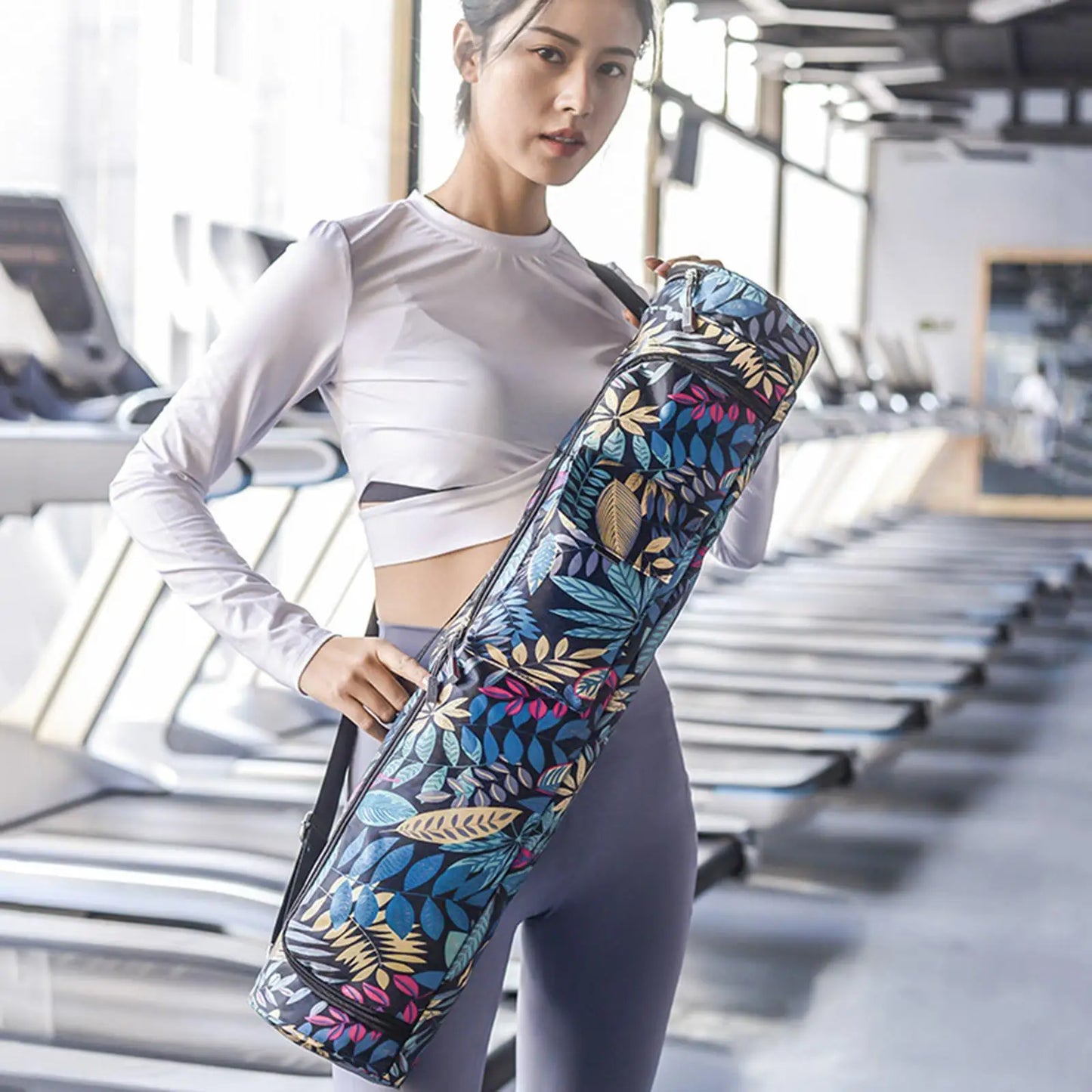 Printed Gym Backpack