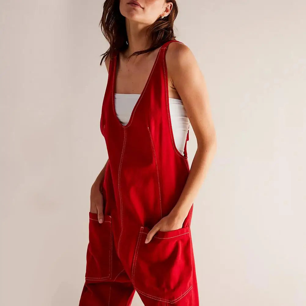 Casual Jumpsuit  Adjustable