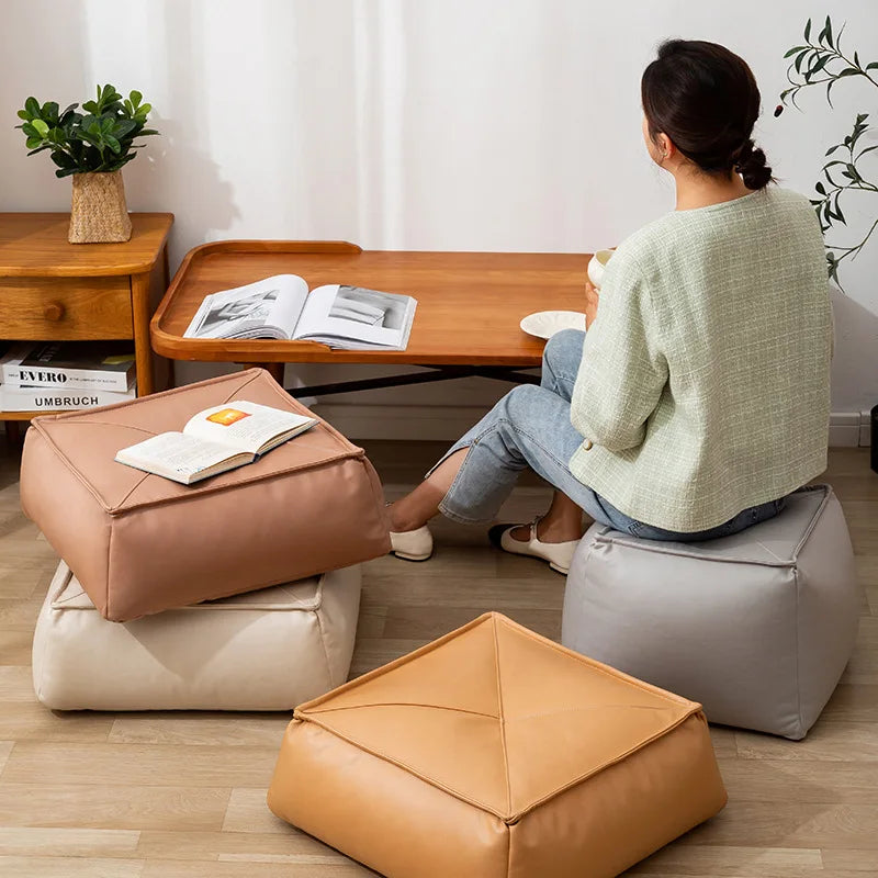 Pouf Ottoman Meditation Cushion Cover