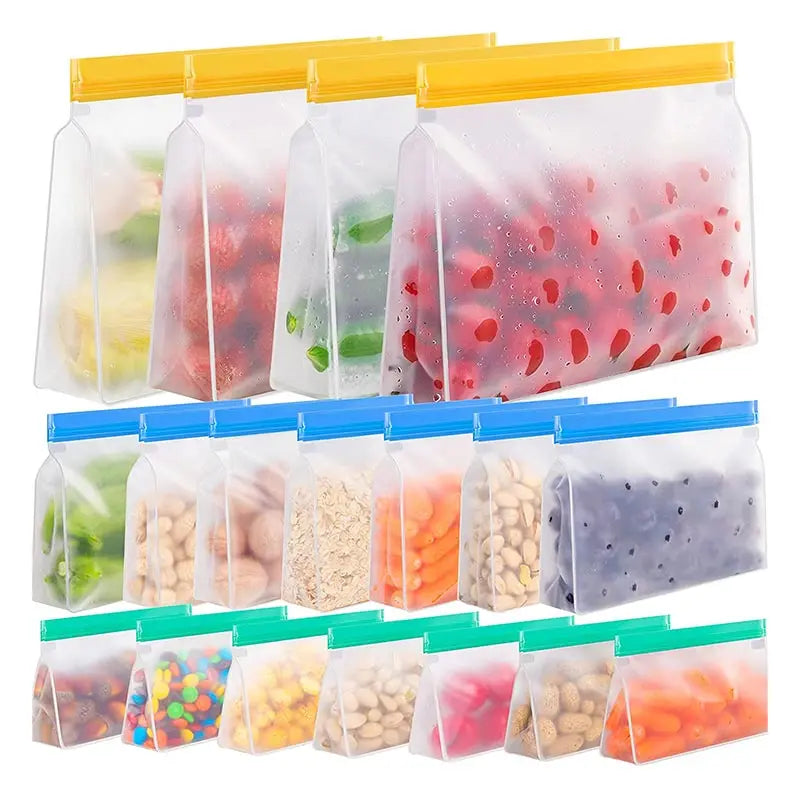 Food Bag Freezer Stand Up  Leakproof