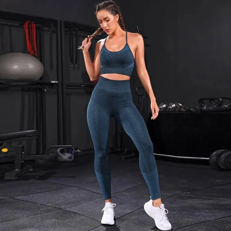 Tracksuit Seamless Yoga Set Workout