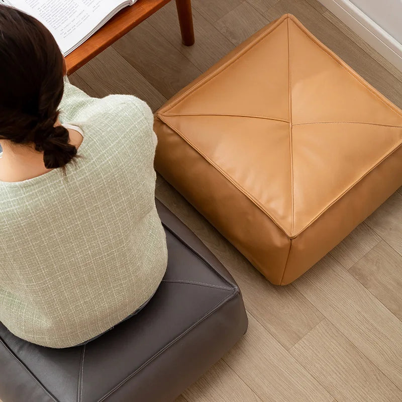 Pouf Ottoman Meditation Cushion Cover