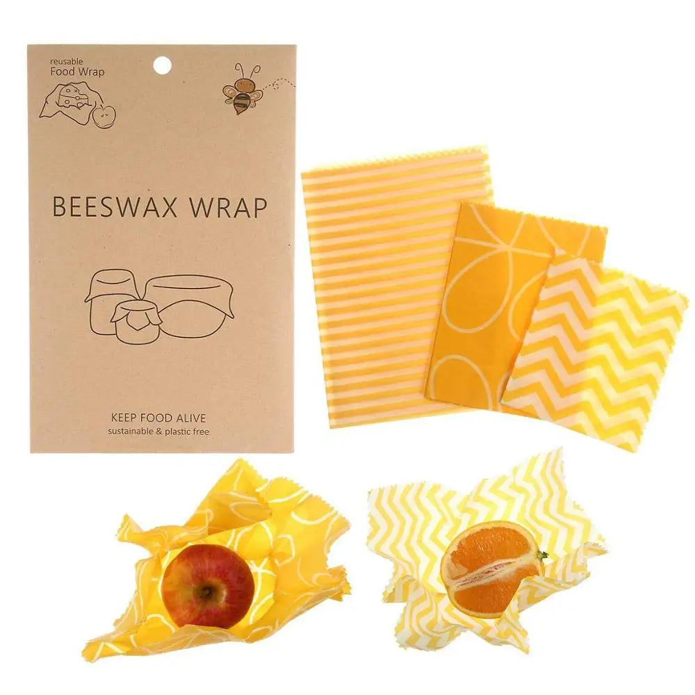 Eco Friendly Beeswax Food Wrap Reusable