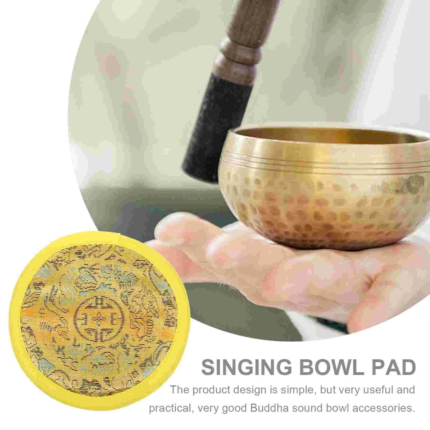 Bowl Sound Cushion Meditation Pad Mat